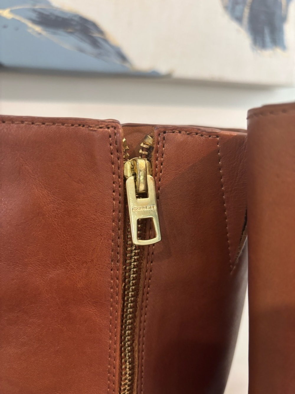 ❤️SALE❤️ Coach Carolina Leather Riding Boots - Picture 4 of 16
